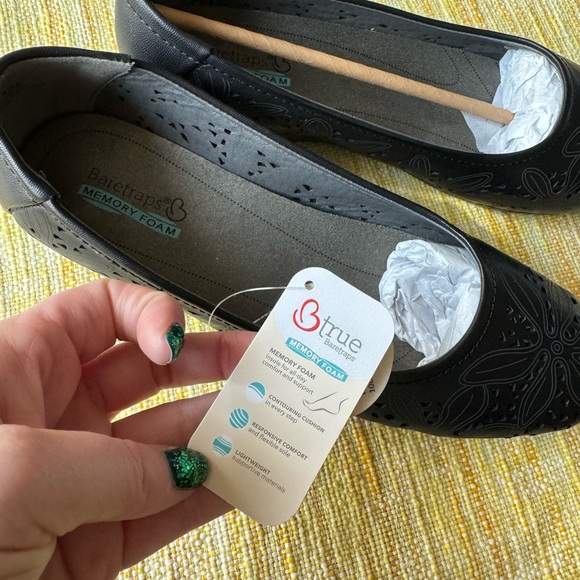 Barefoot black leather flats - Picture 2 of 4